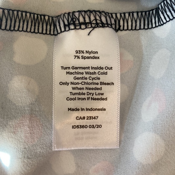 LAST CHANCE!! Talbots Faux Wrap Graphic Print Dress - Sz S - Picture 8 of 8